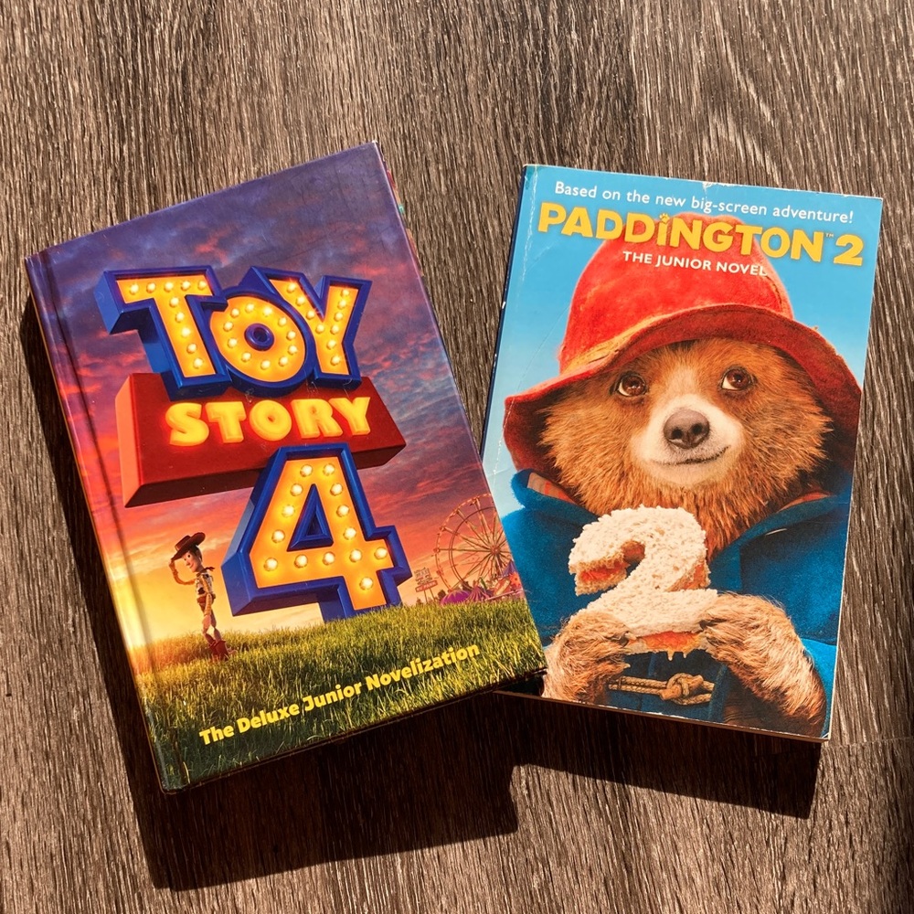 2Book Set ‘Toy Story 4’ & ‘Paddington 2’